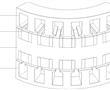 具有奇偶分段海爾貝克表插式軸向磁通電機及其解析方法