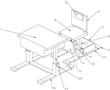 一種方便午睡的課桌椅的制作方法