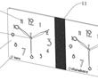 一種具有穩定結構的雙鐘面家用轉角掛鐘的制作方法