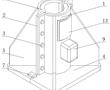 一種風力發電用穩固支架的制作方法