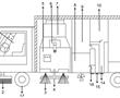 一種用于井下鋪設防滑材料的一體車的制作方法