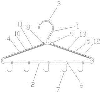 一種衣架的制作方法附圖