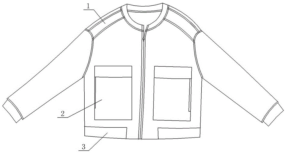 一種外套的制作方法附圖